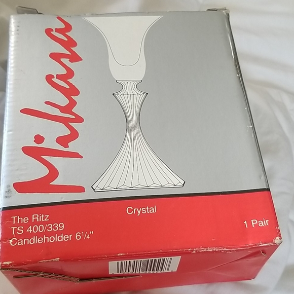 Mikasa German Crystal Candle Holders - Picture 4 of 4